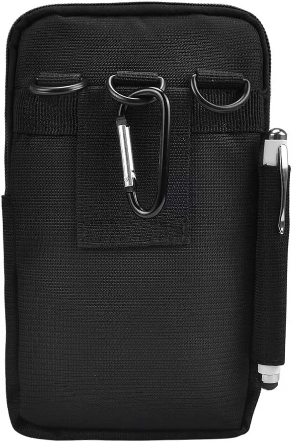 Maggie Multi-Purpose Travel Pouch with Two Cell Phone Pockets, Secure Storage for Phone, Wallet, Keys, Passport, Everyday Essentials for Hiking, Camping, Concerts, City Adventures