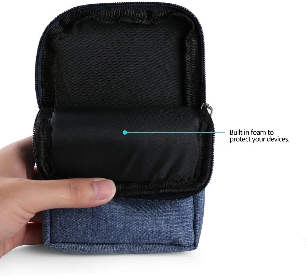 Maggie Multi-Purpose Travel Pouch with Two Cell Phone Pockets, Secure Storage for Phone, Wallet, Keys, Passport, Everyday Essentials for Hiking, Camping, Concerts, City Adventures
