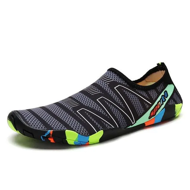 Men Sneakers Swim Shoes Barefoot Women Sea Beach Surfing Water Sports Aqua Wading Footwear Casual us