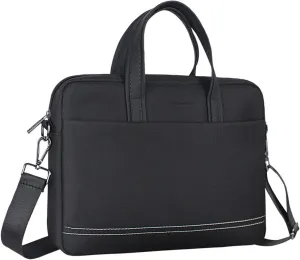 Men's Briefcase Business Meeting File Bag Thickened Fabric Multi-Layer File Bag