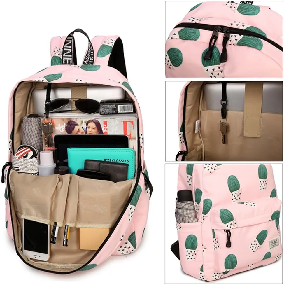 mygreen Kids Backpack, Kawaii Girls Backpack for School