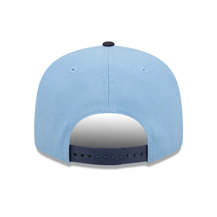 New Era Carolina Blue North Carolina Tar Heels Team Script 9FIFTY Snapback Hat
