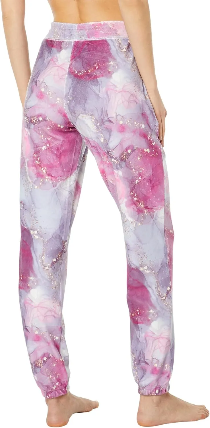 PJ Salvage womens Loungewear Marble Mayhem Banded PantPajama Bottom