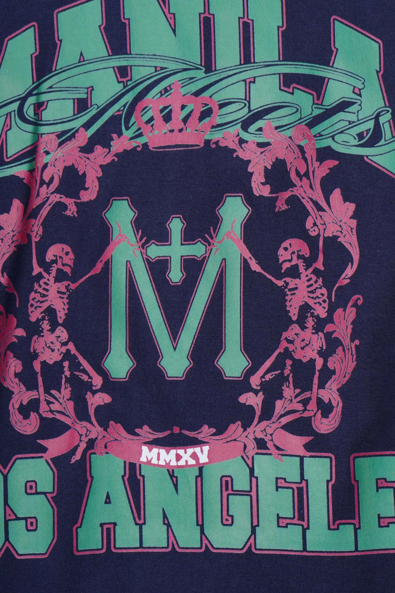 "FAST LANE" LONGSLEEVE TEE IN NAVY