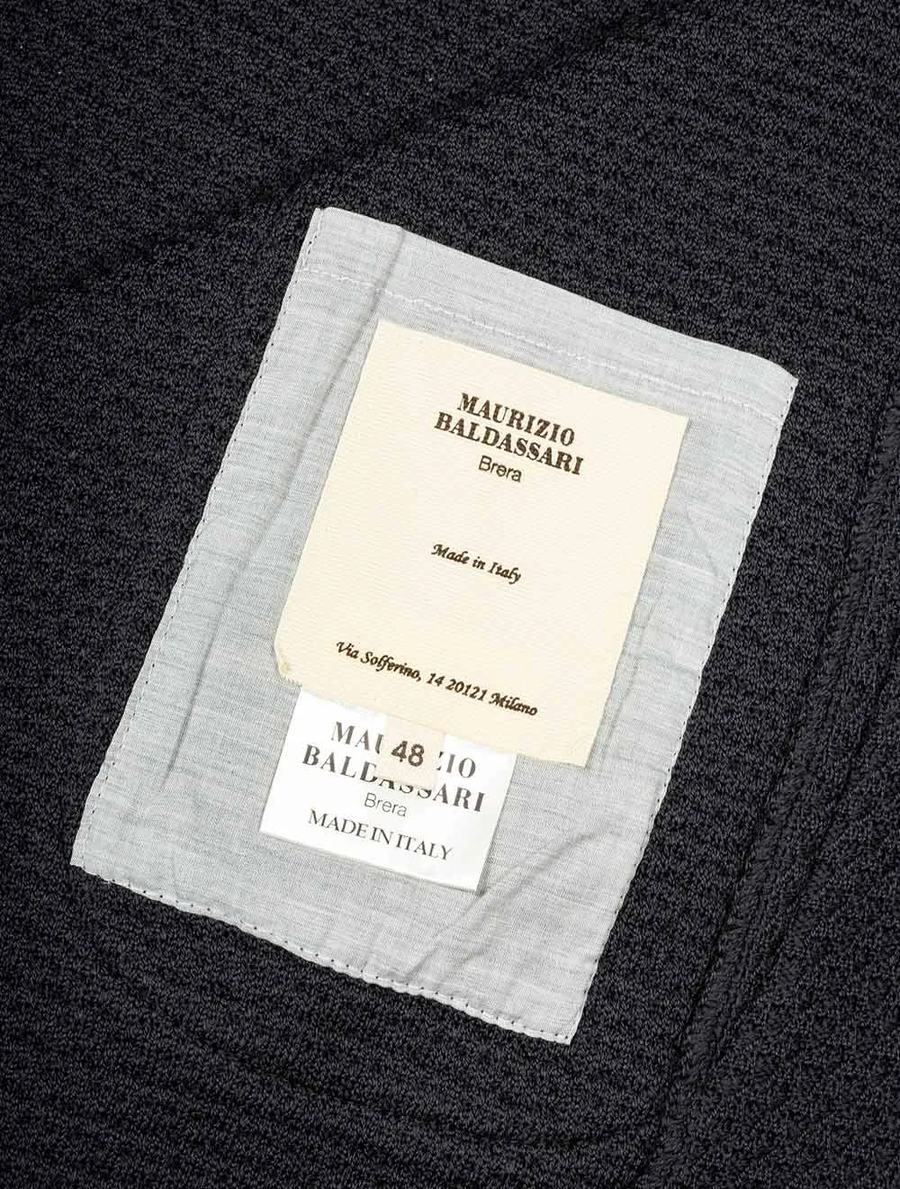 Ribbed Basket Weave Swacket Grey