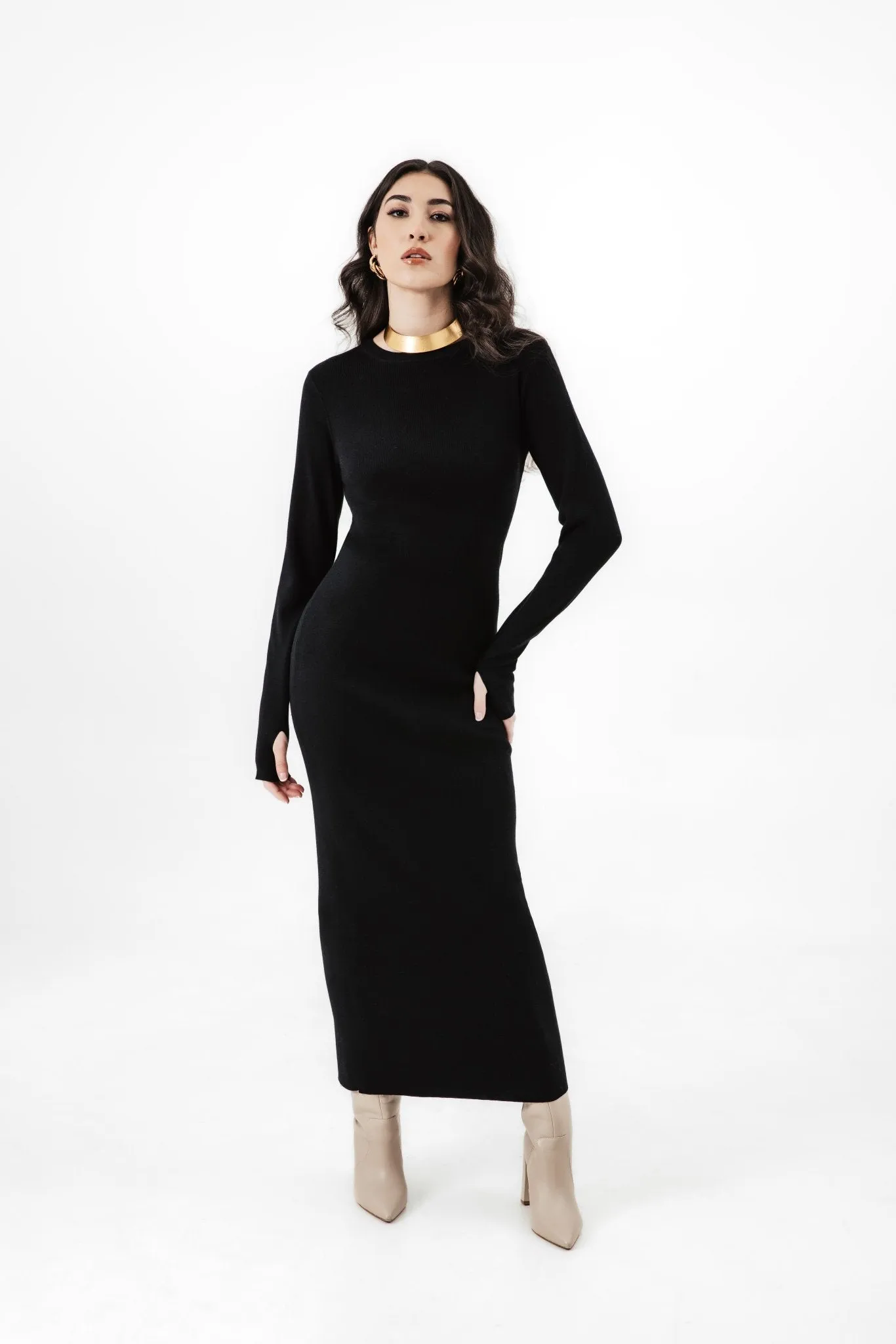Robbie Sweater Maxi Dress