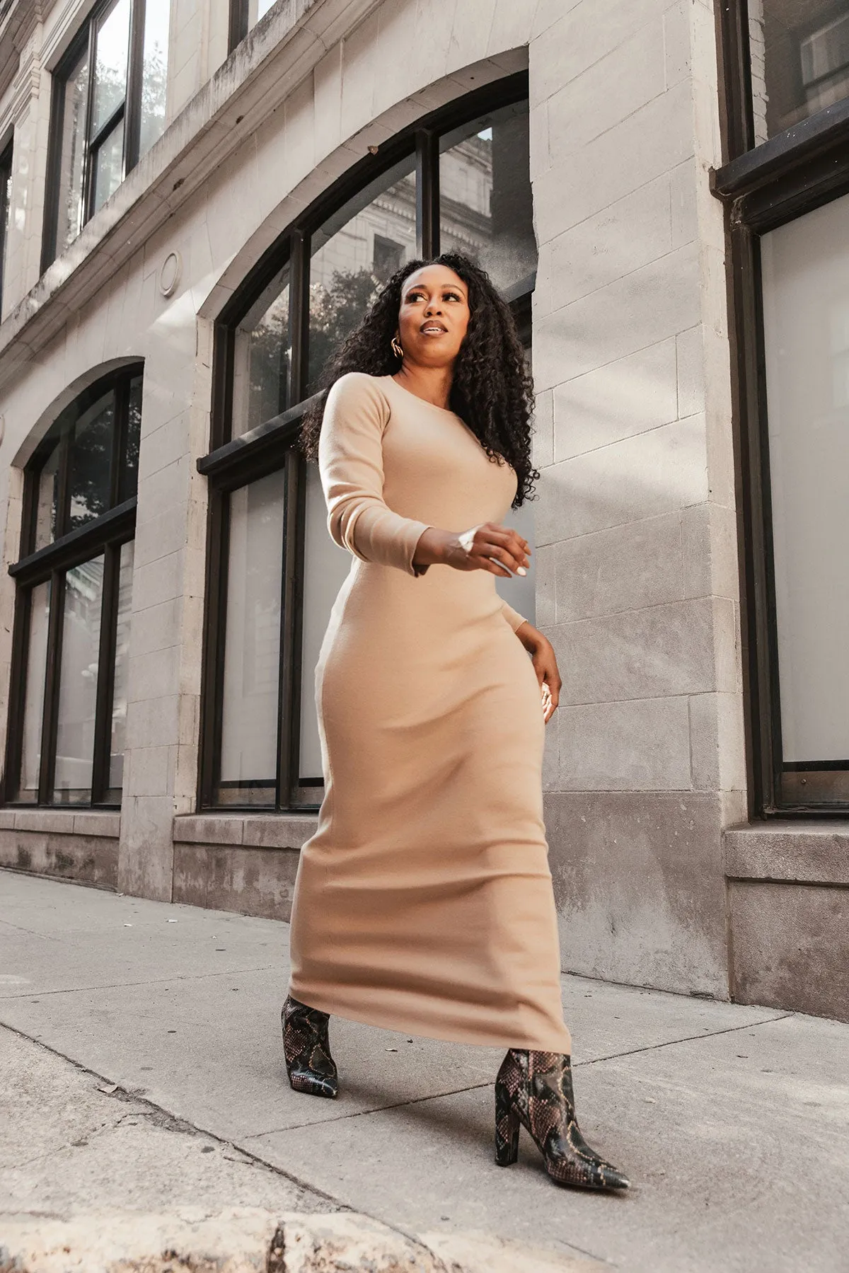 Robbie Sweater Maxi Dress
