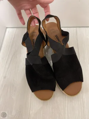 Sandals Heels Block By Sonoma In Black, Size: 9