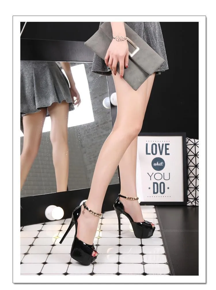 sexy platform pumps women shoes high heels