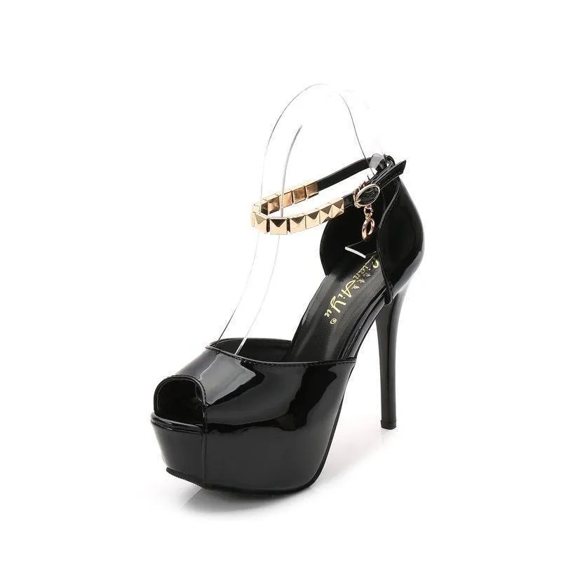 sexy platform pumps women shoes high heels
