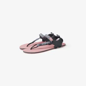 Tapak V1.5 Barefoot Flip Flops - Light Grey On Pink