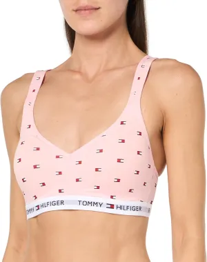 Tommy Hilfiger Women's Light Lift Classic Cotton Bralette Bra