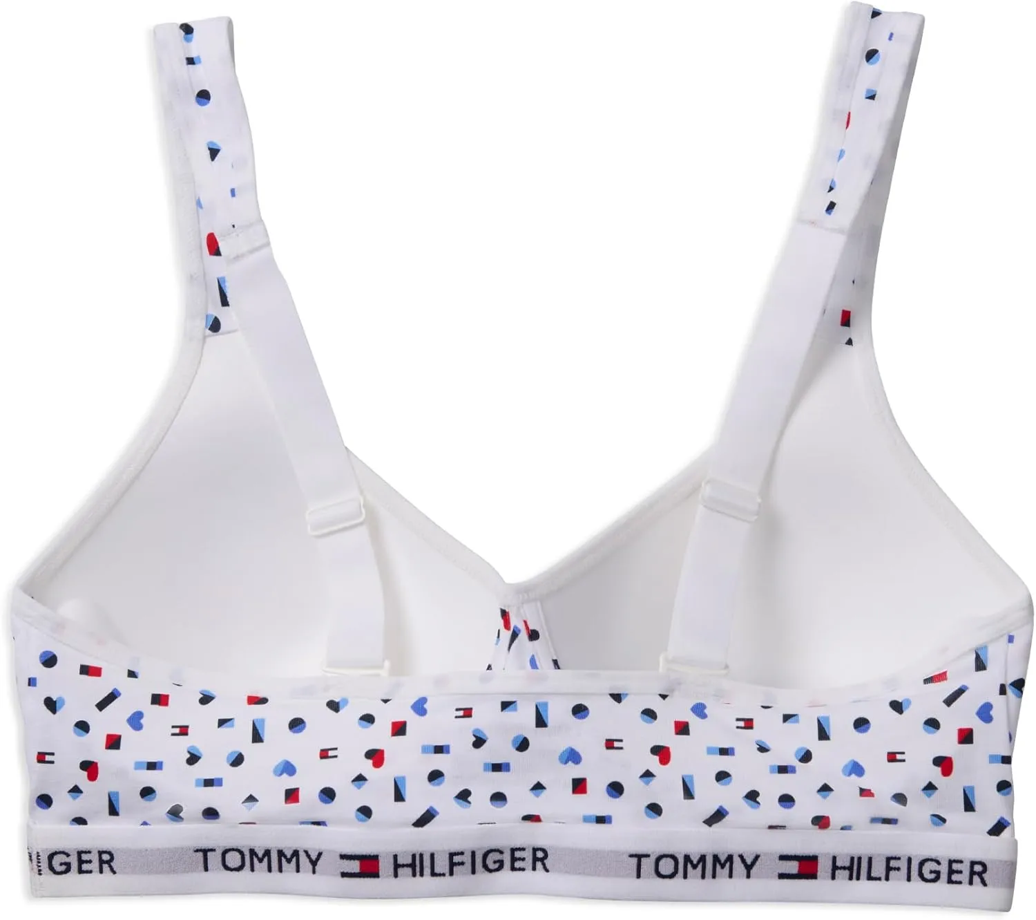 Tommy Hilfiger Women's Light Lift Classic Cotton Bralette Bra