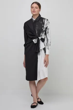 Uchuu 026 Black Shirt Dress
