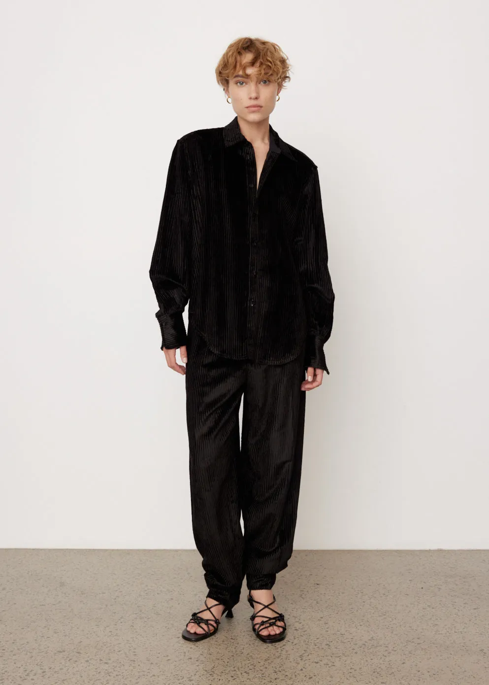 Viscose Cord Pull On Pants