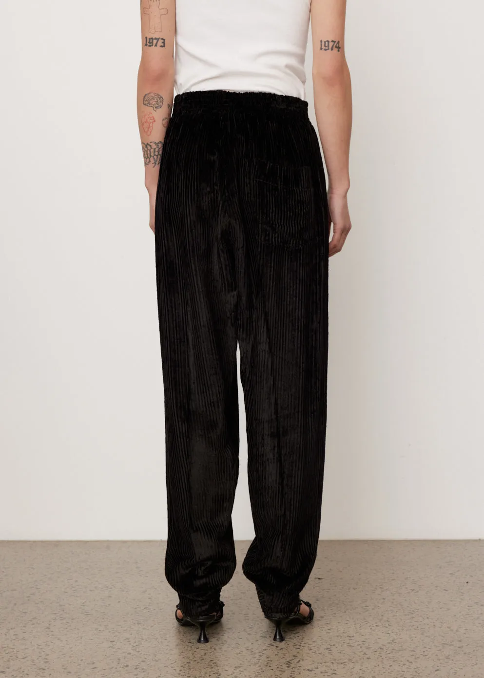 Viscose Cord Pull On Pants