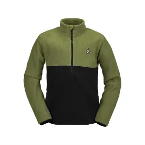 Volcom Boys' Polar Fleece Mock Neck 1/4 Zip Snowboard Base Layer