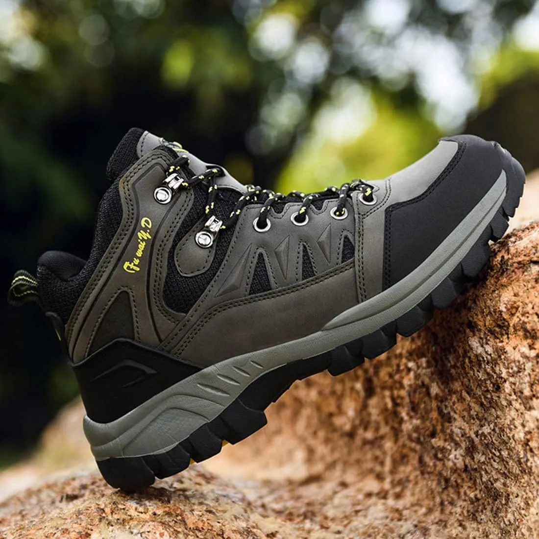 Waterproof Walking Shoes Mens Womens Trainers for Outdoor Hiking Trail Running Trekking Climbing, Shoes