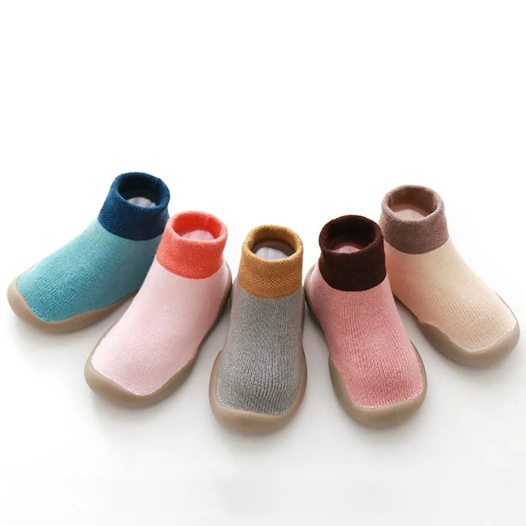 winter baby socks Baby Socks With Rubber Soles
