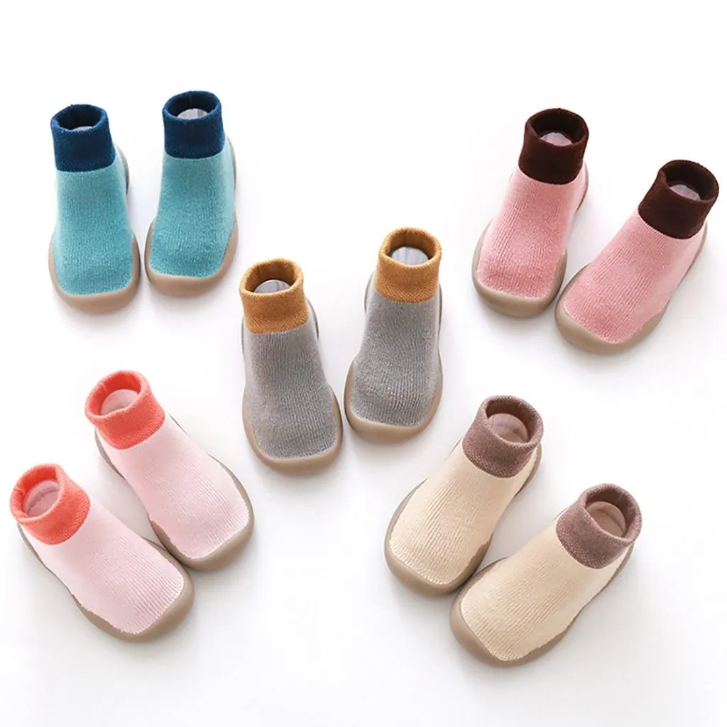 winter baby socks Baby Socks With Rubber Soles