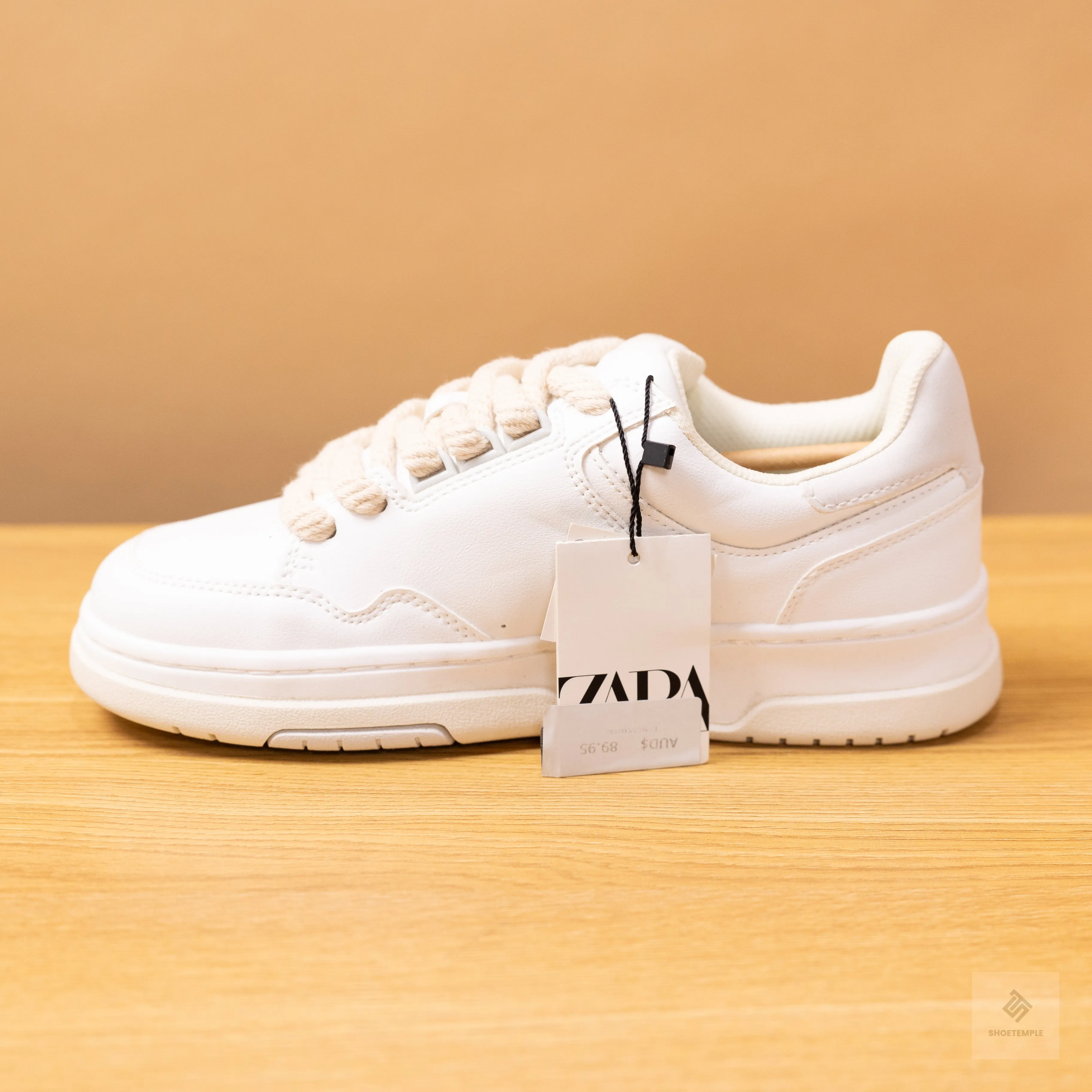 Zara Chunky Sole White Sneaker