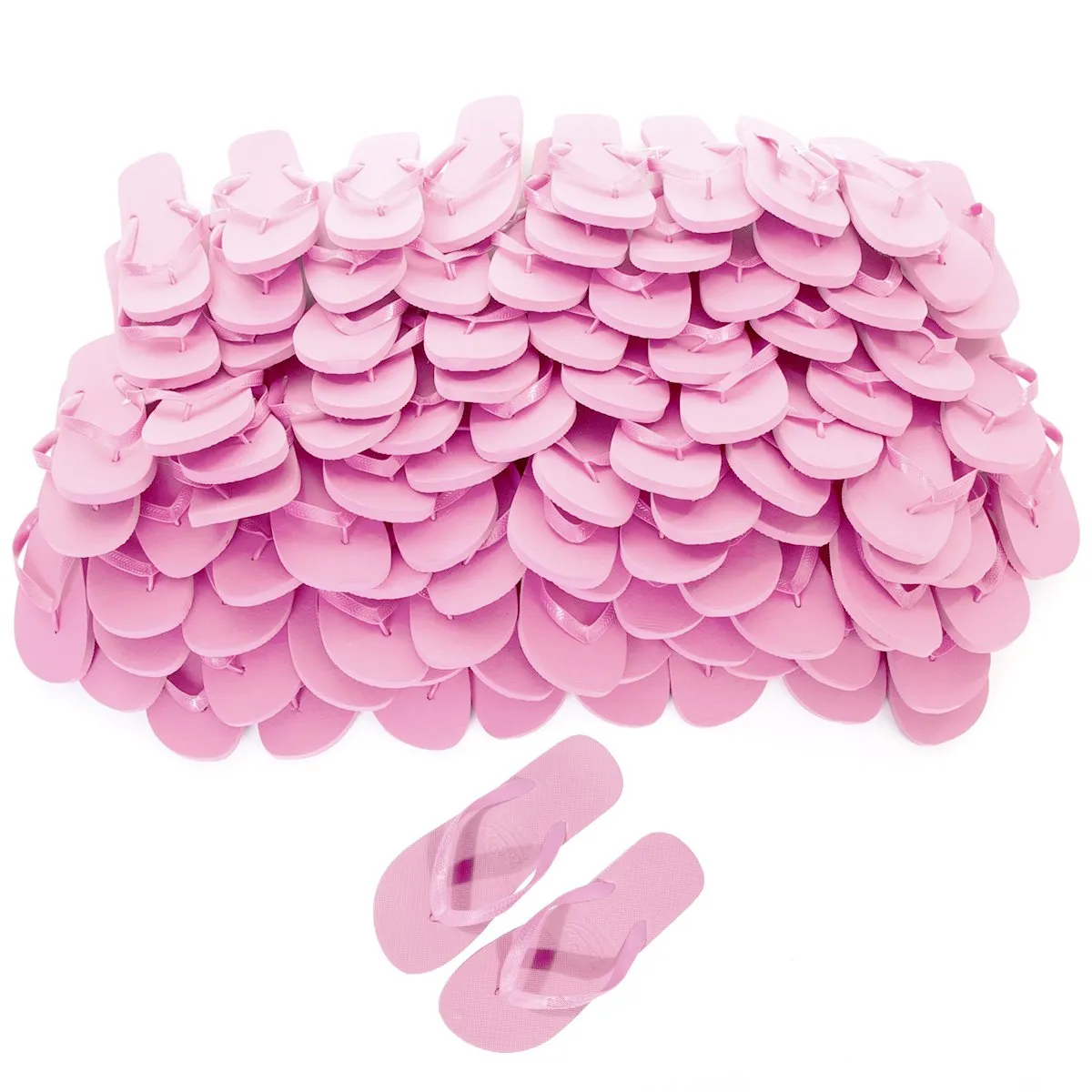 Zohula Originals Light Pink Flip Flops - Bulk Buy - 10-100 Pairs
